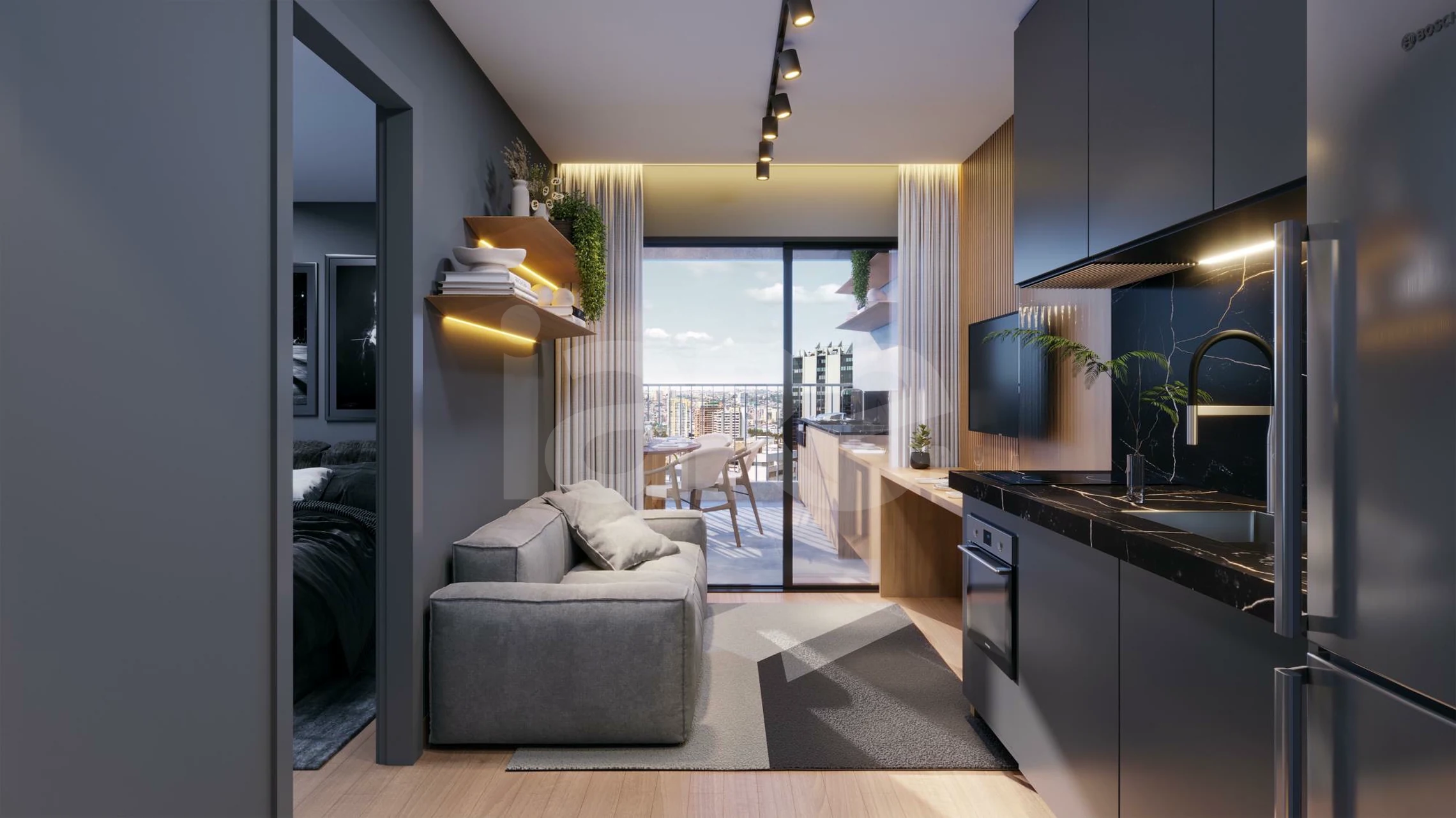 Vitacon Mourato Coelho - Studio com 17,37 m², em Pinheiros — foto 2