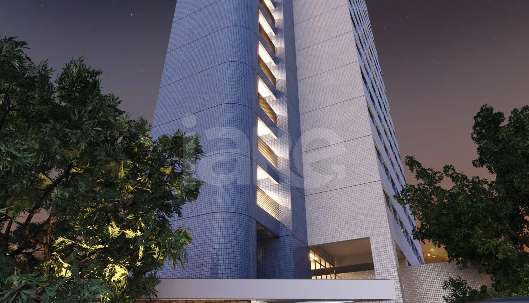 Luar das Oliveiras - Studio com 33,79 m², em Casa Amarela — foto 3