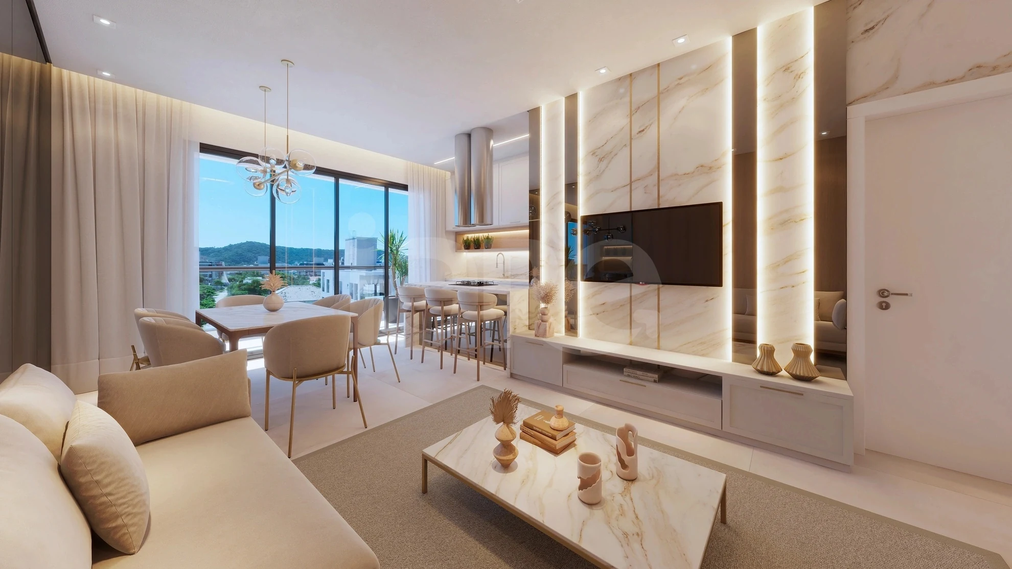 Serenità Residence - Apartamento com 80,5 m², em Canto Grande — foto 2
