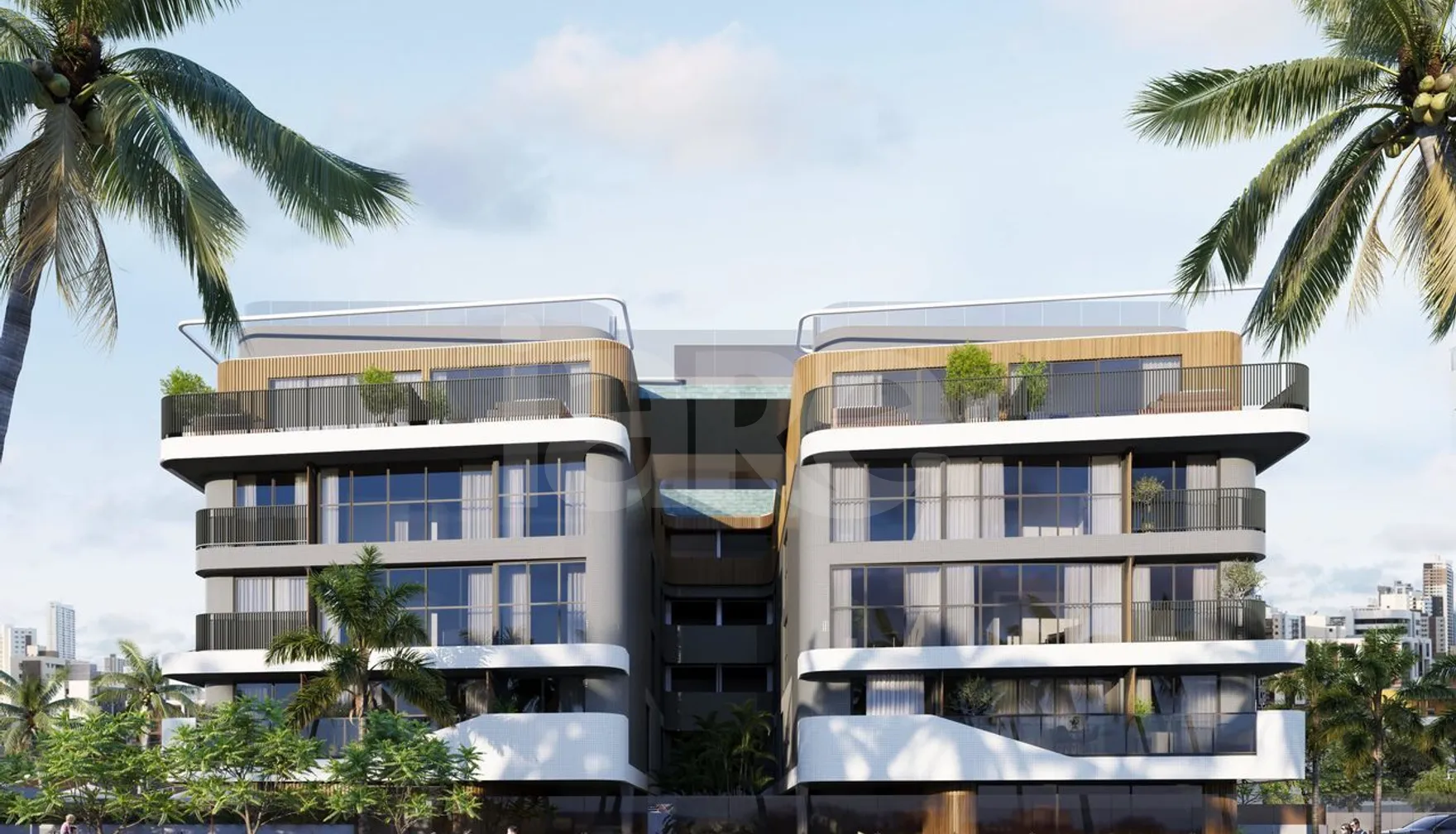 Azimut - Garden com 31,2 m², em Intermares — foto 1