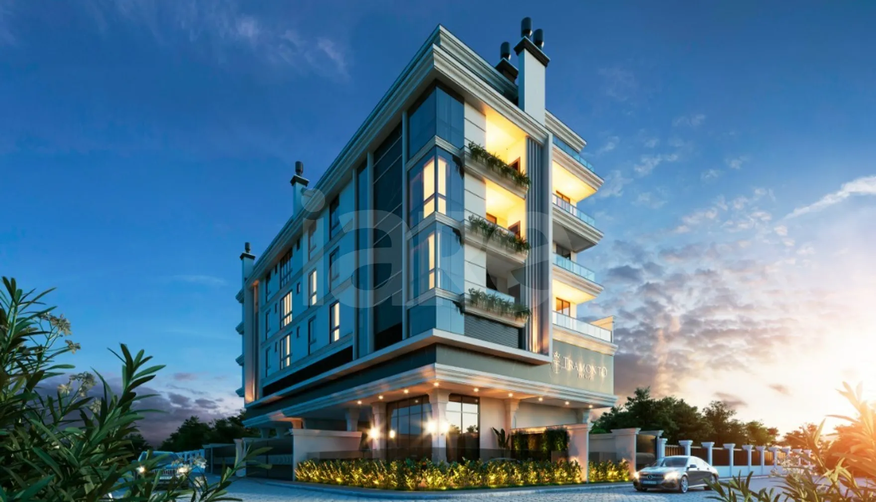 Tramonto Del Mare - Apartamento com 96,02 m², em Canto Grande — foto 1