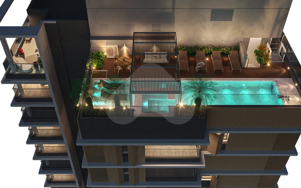 Icon João Moura - Studio com 26,28 m², em Pinheiros — foto 32
