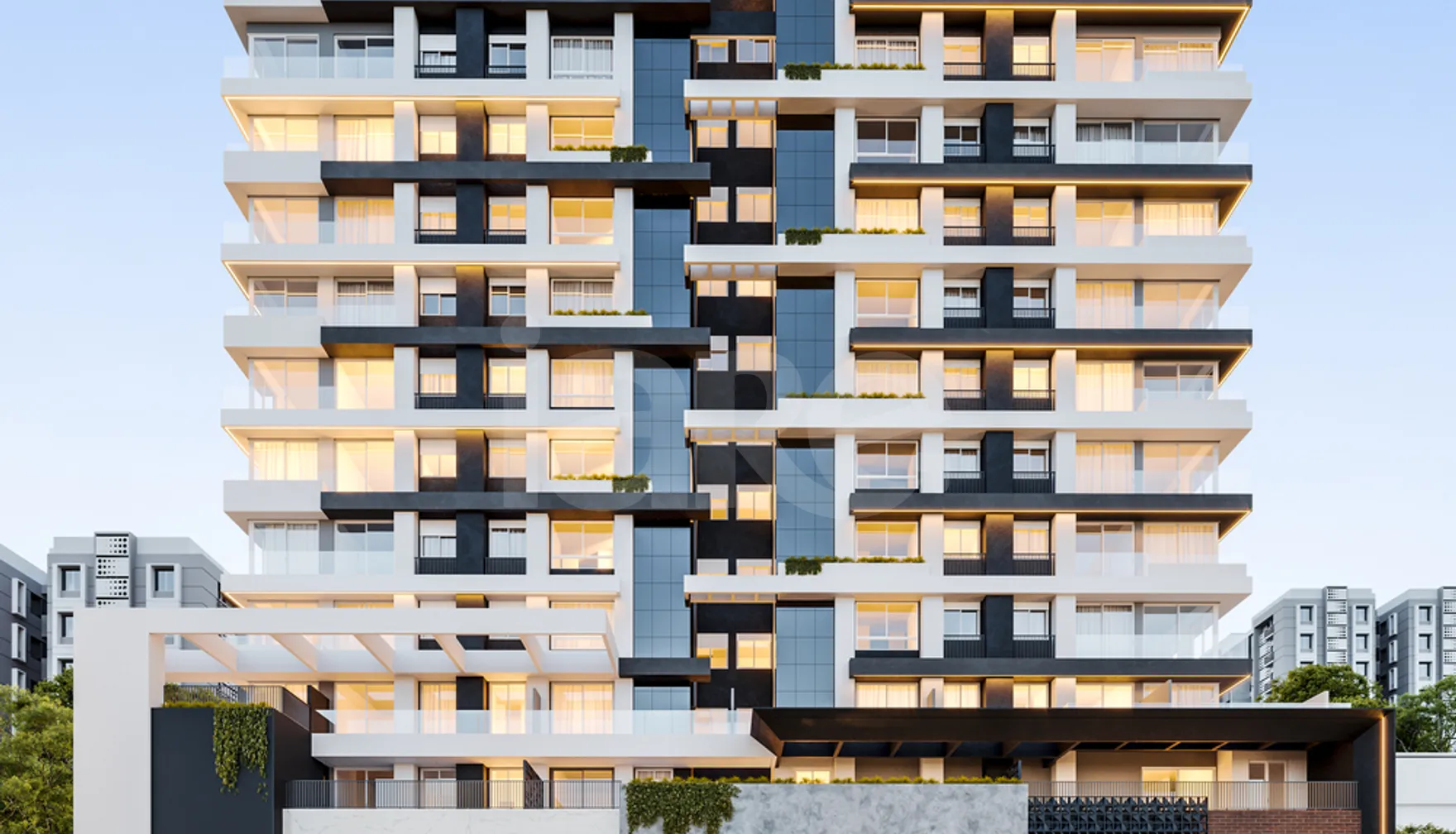 Condado San Diego - Apartamento com 94,38 m², em Zona Nova — foto 1