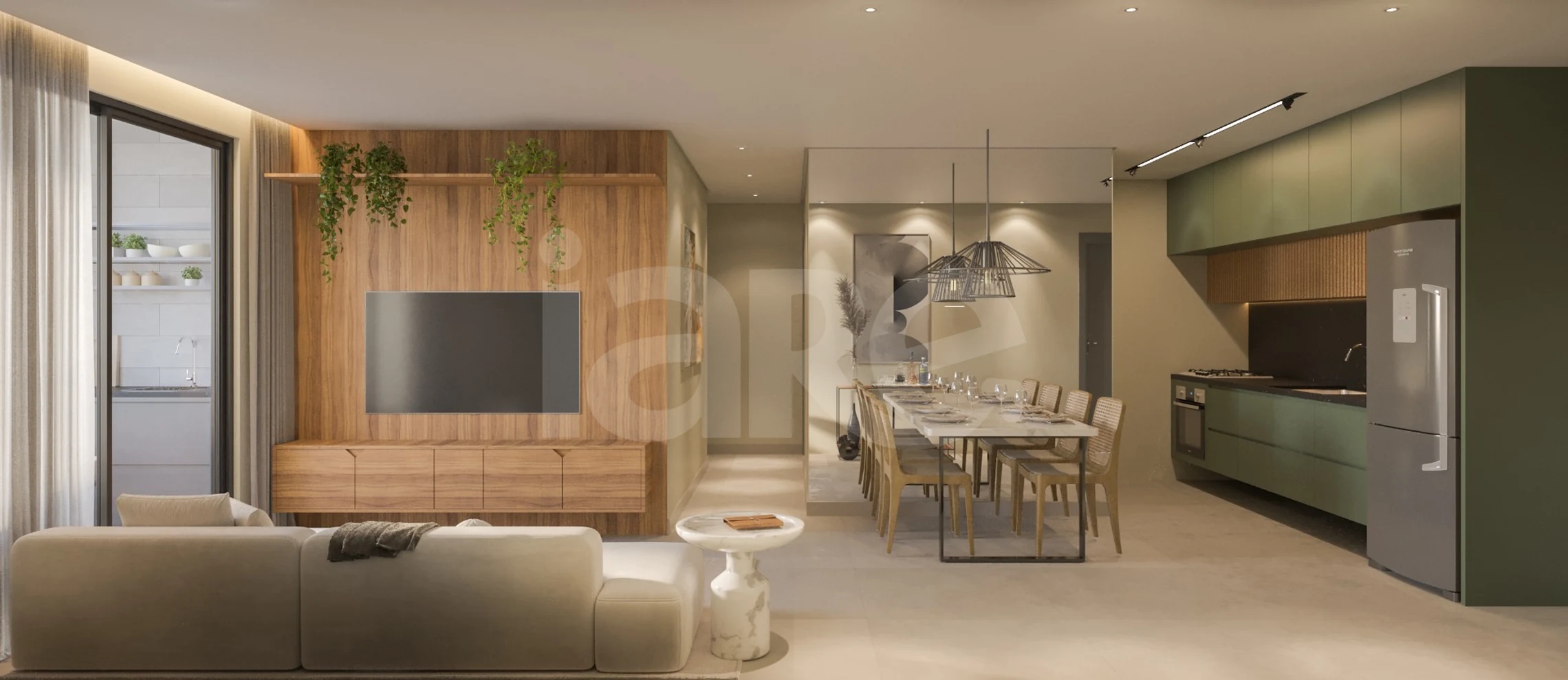 Gran Garden - Apartamento com 51,35 m², em Jardim Cidade Universitária — foto 3