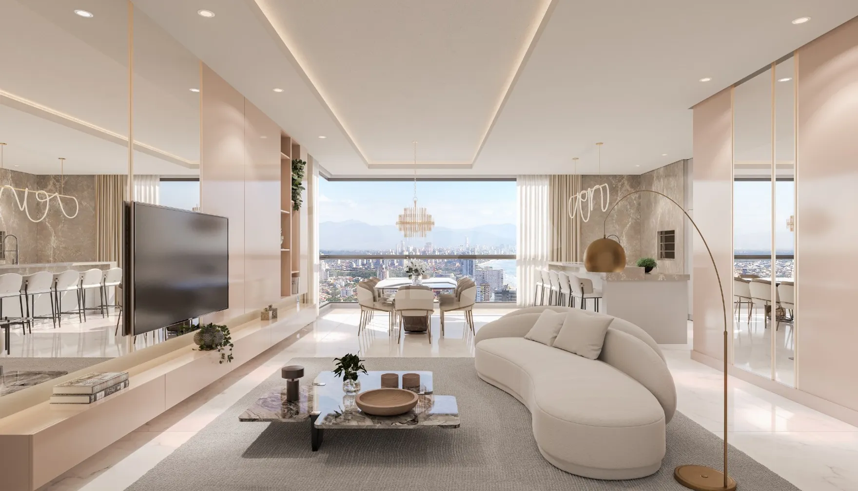 Privilegé Tower - Apartamento com 125 m², em Perequê — foto 2
