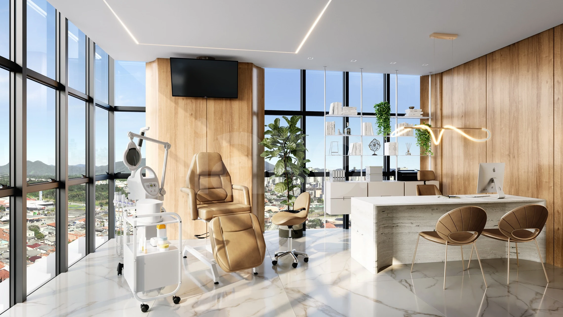 Brickell Business - Sala comercial com 195,45 m², em Perequê — foto 14