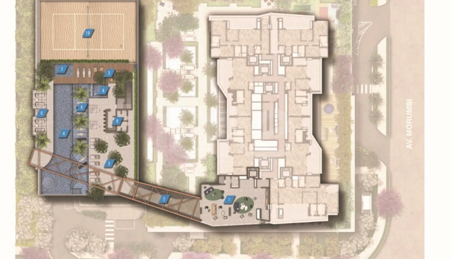 Planta — Pavimento lazer 2