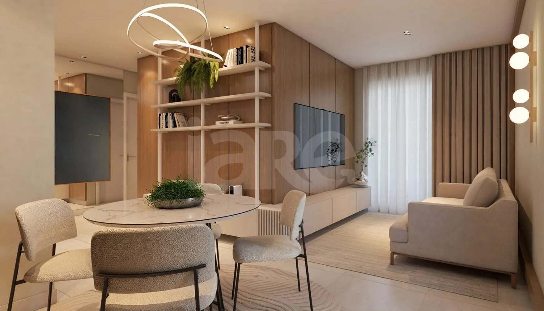 Maria Bernadete Home - Apartamento com 57,65 m², em Bancários — foto 3