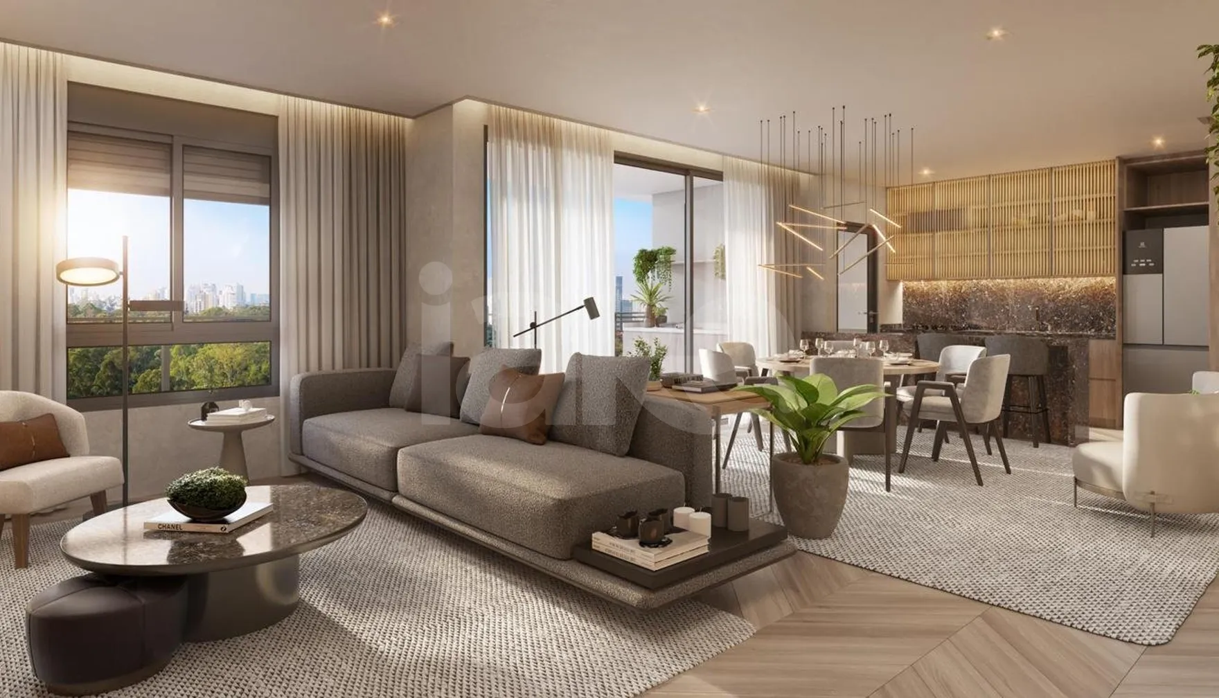 Parque Global PG Residences - Apartamento com 106,68 m², em Real Parque — foto 3