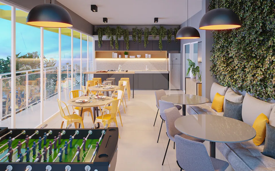 Althus Residence - Studio com 21,36 m², em Glória — foto 7