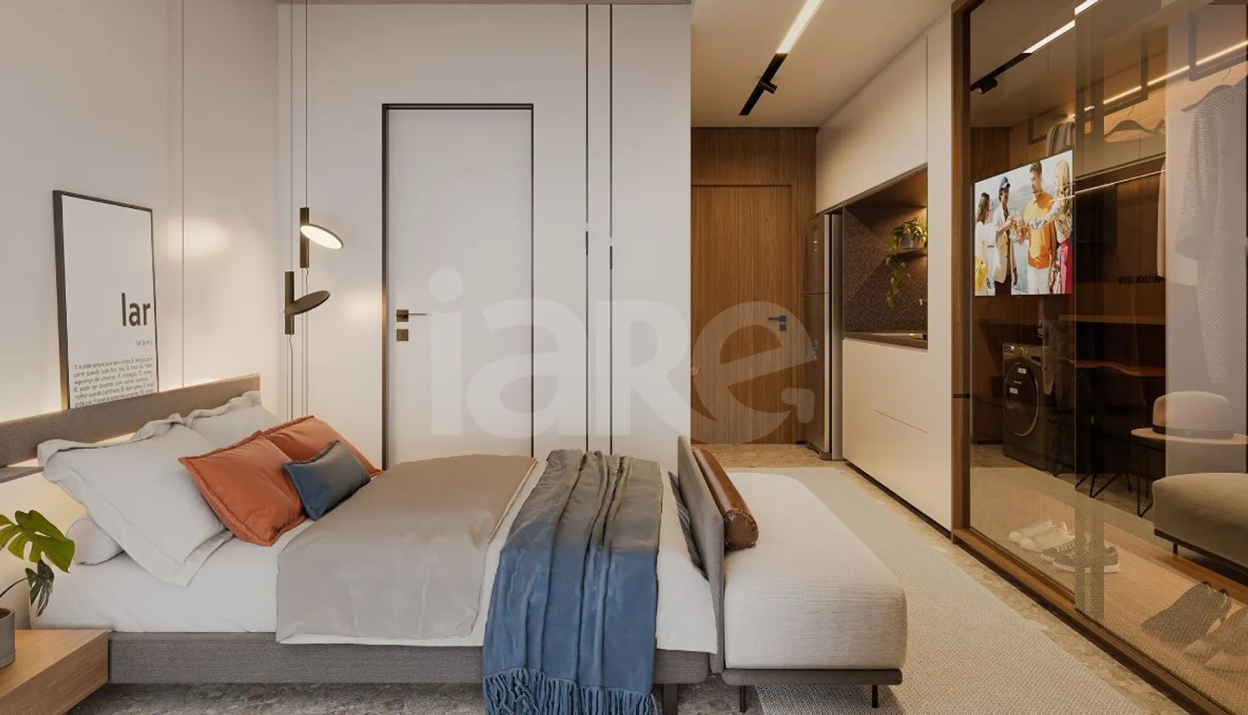 MOB Apartments - Apartamento com 41,08 m², em Centro — foto 2