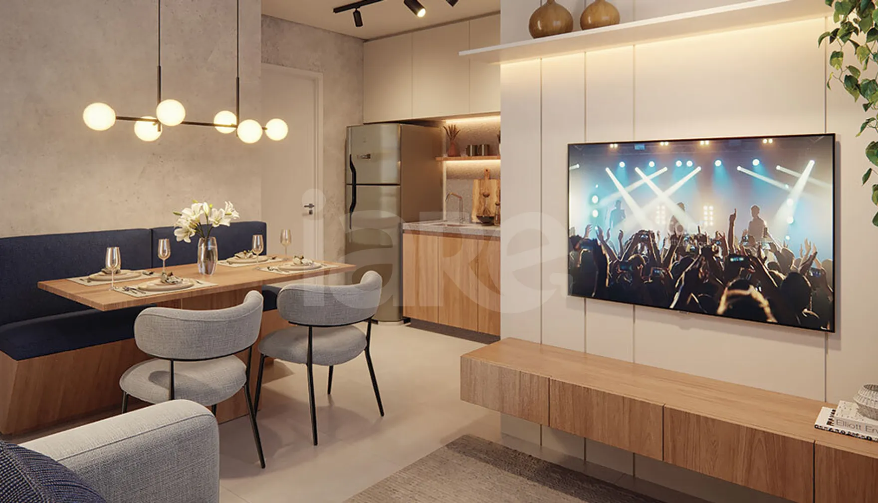 Golden Life Tatuapé - Apartamento com 49,12 m², em Tatuapé — foto 3