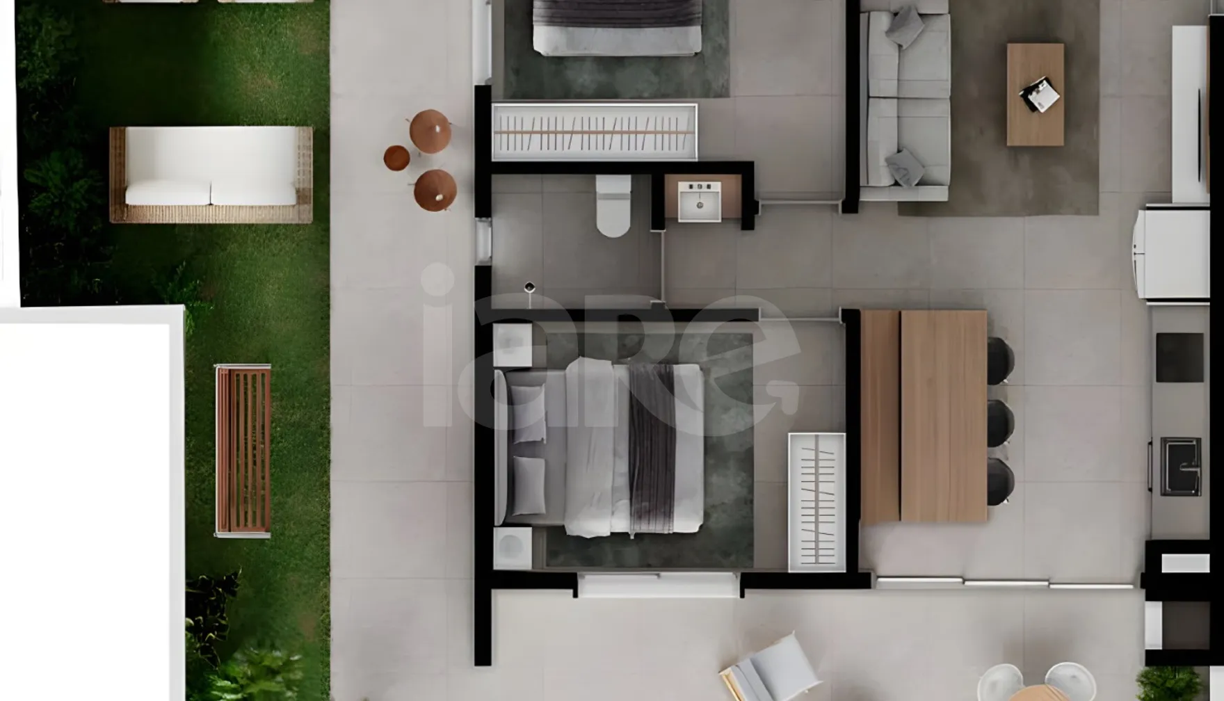 Planta — Garden 125,54 m²