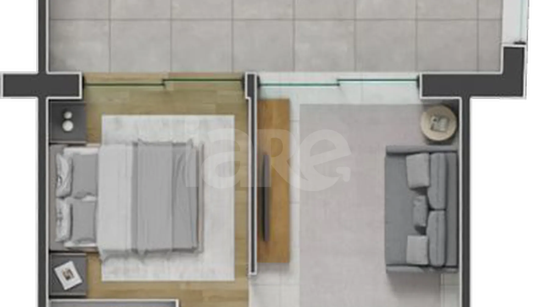 Planta — Garden 55 m²