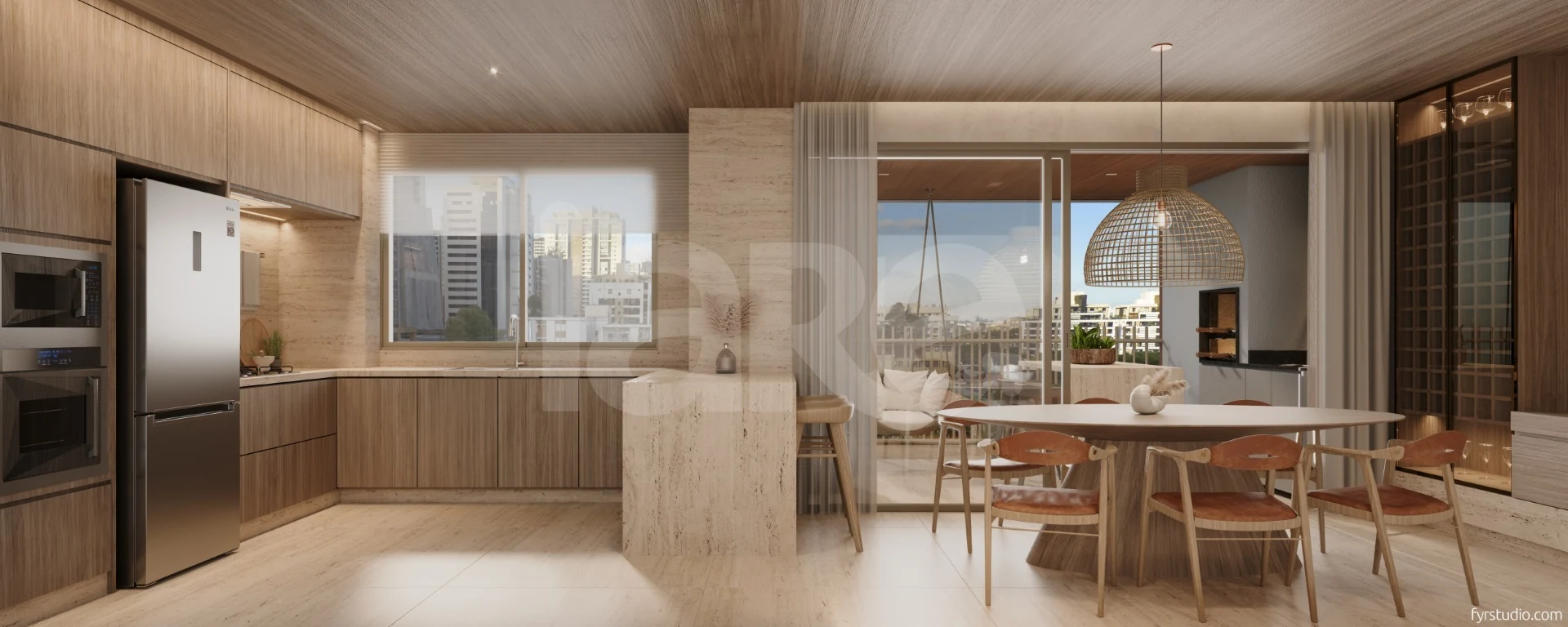 Atlân - Cobertura com 267,85 m², em Água Verde — foto 8