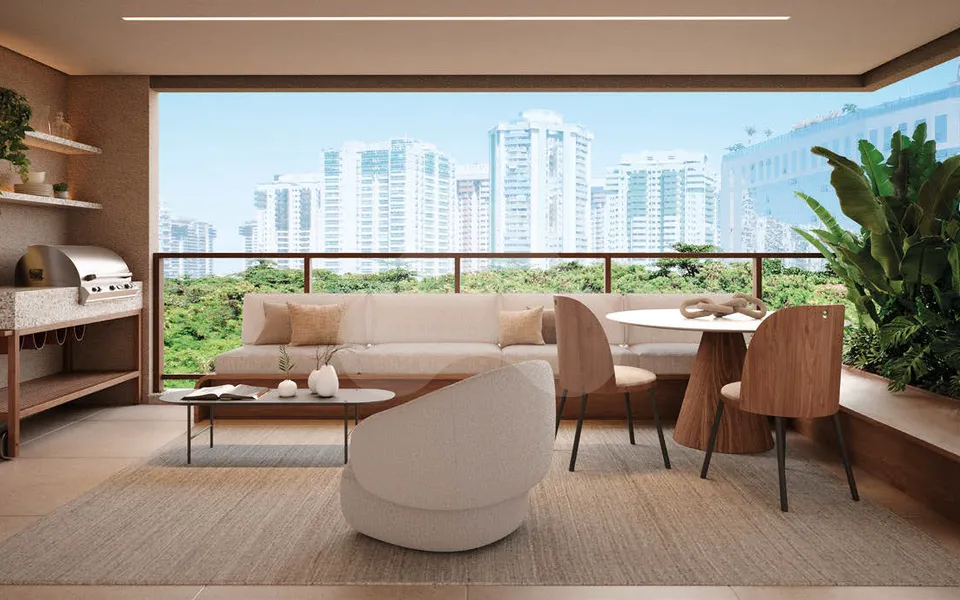 Gaea Home Resort - Apartamento com 123,35 m², em Barra da Tijuca — foto 12