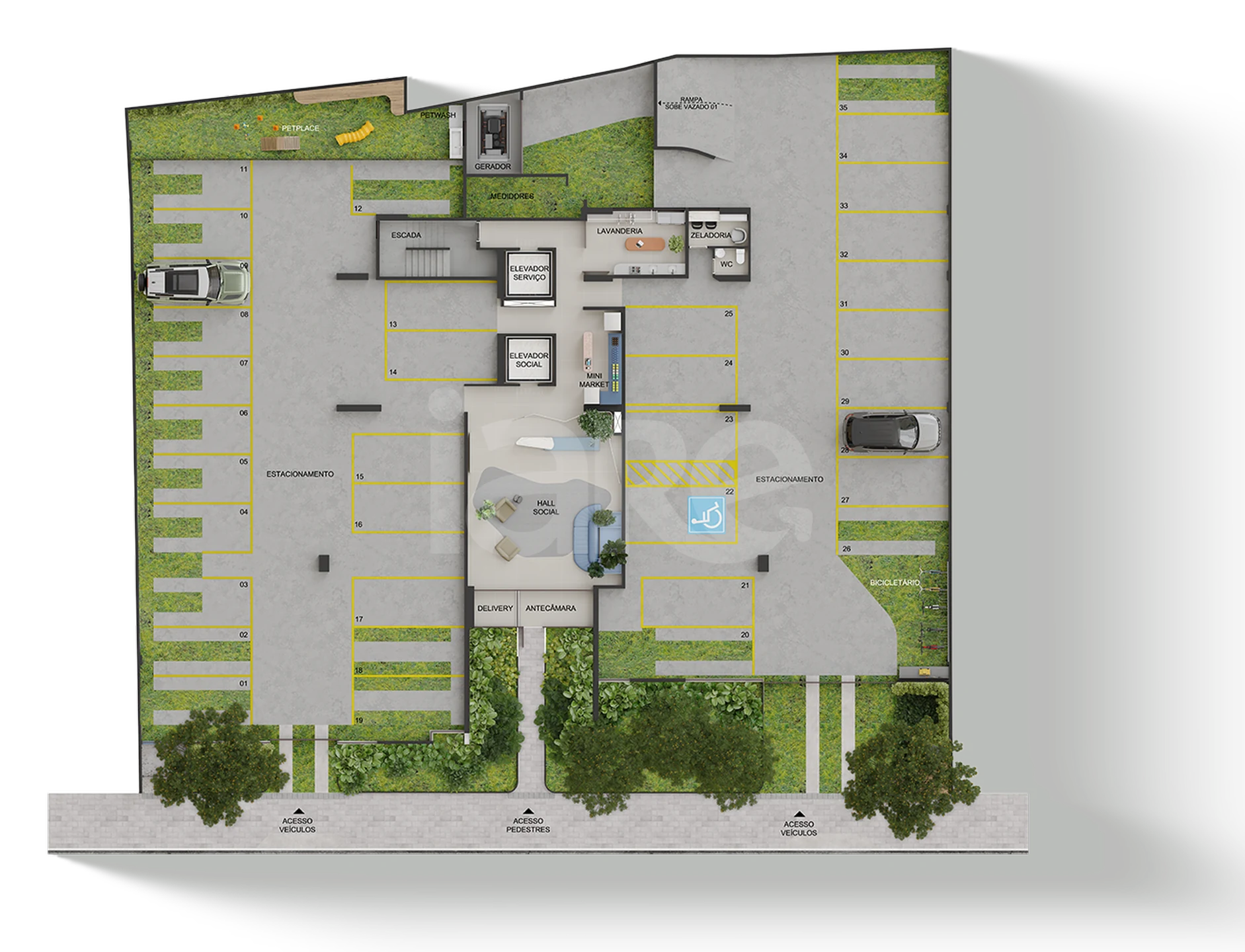 Planta — Pavimento térreo