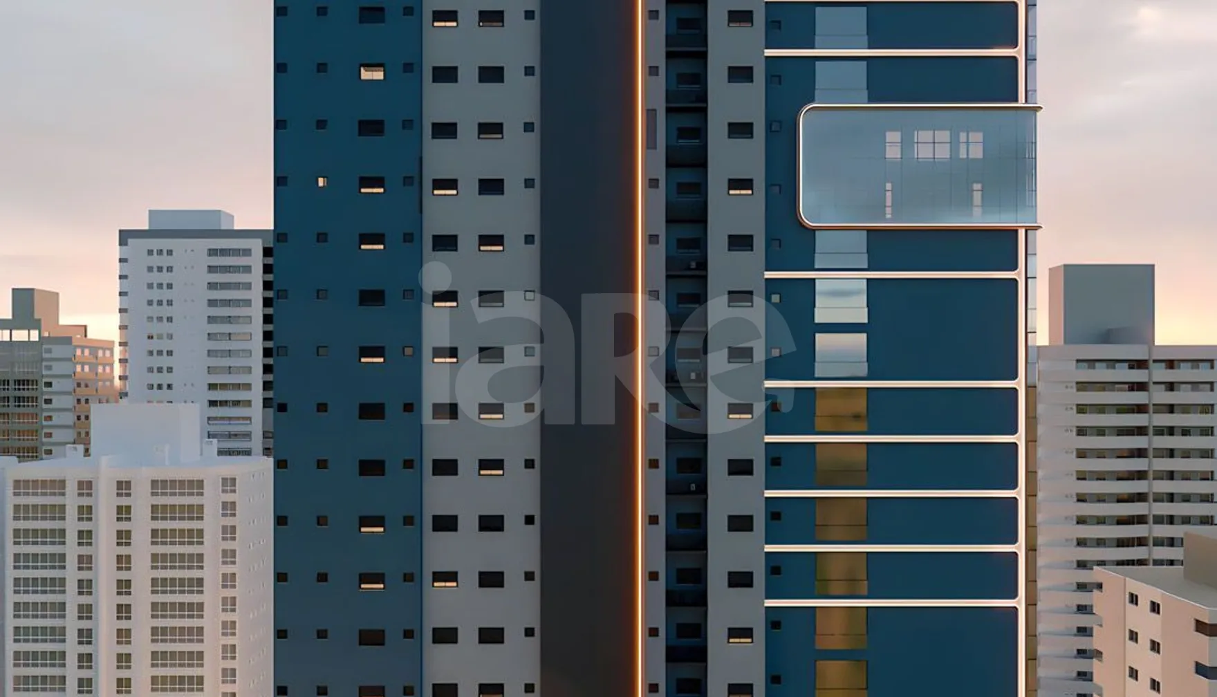 Oceânico - Apartamento com 49,15 m², em Meia Praia — foto 3