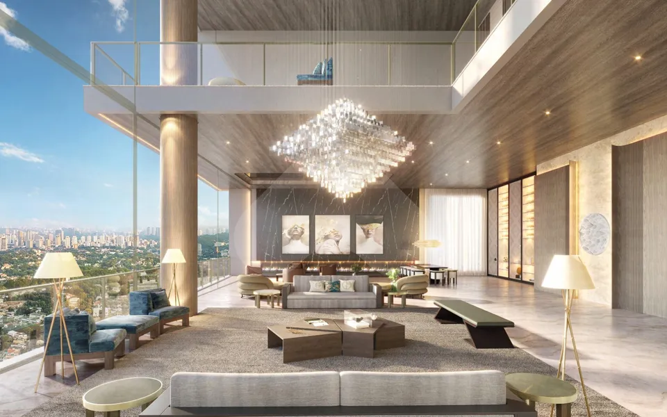 Vista Cyrela Venezia - Apartamento com 464,5 m², em Jardim Guedala — foto 2