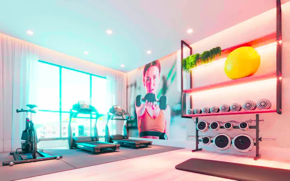 Gralha Azul - Apartamento com 79,11 m², em Bombas — foto 5