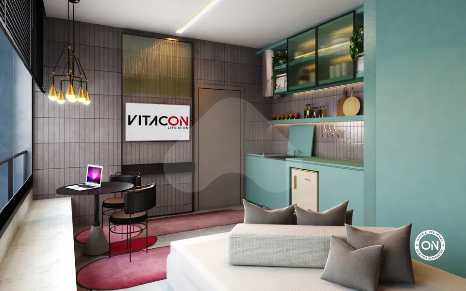 ON Alvorada 183 - Studio com 23,74 m², em Vila Olímpia — foto 2