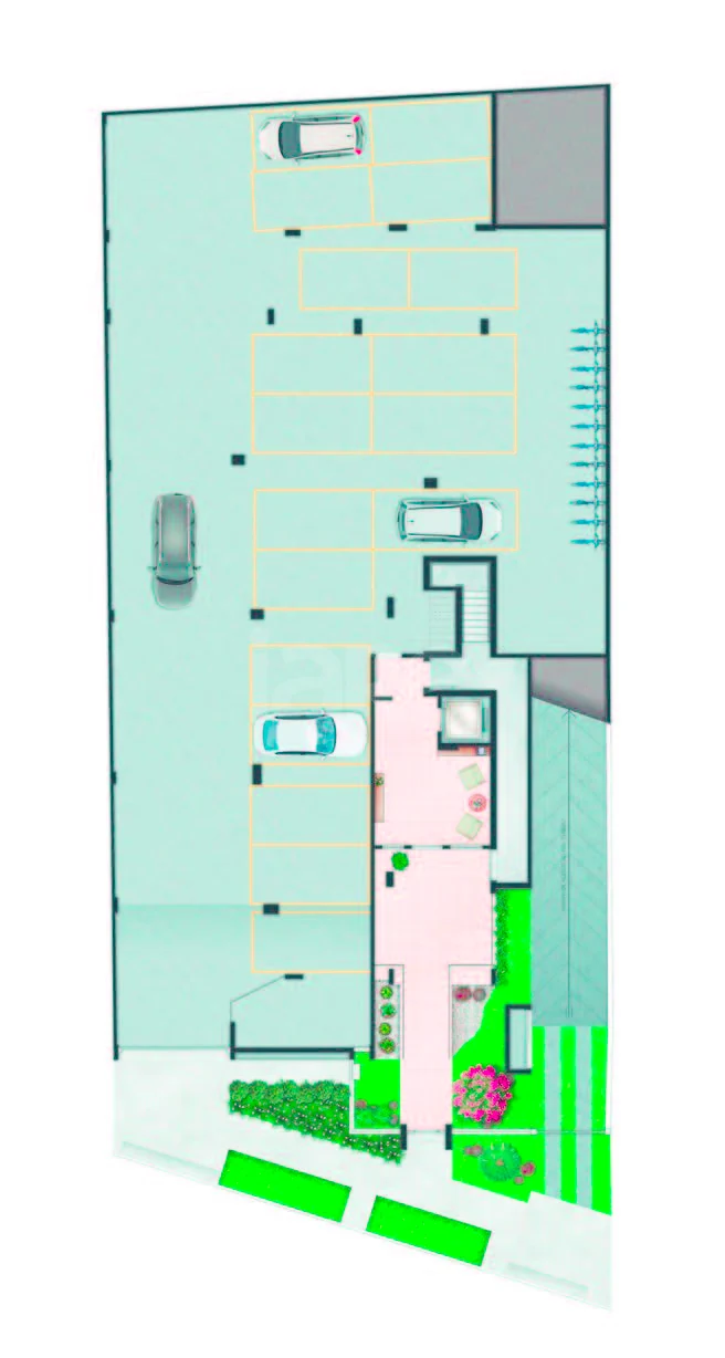 Planta — Pavimento subsolo