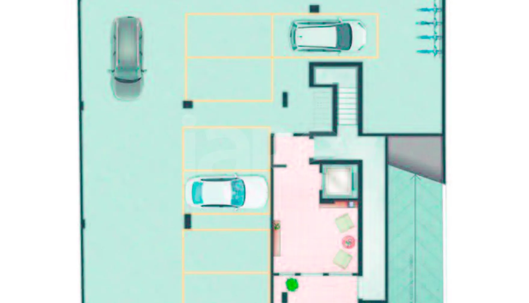 Planta — Pavimento subsolo