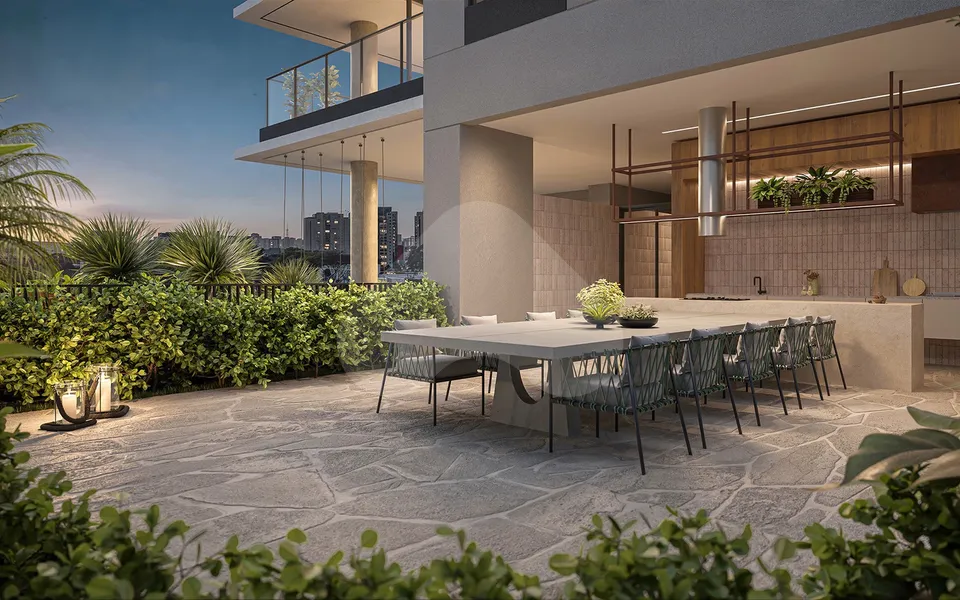 Helbor Lens Moema - Apartamento com 157 m², em Moema — foto 12