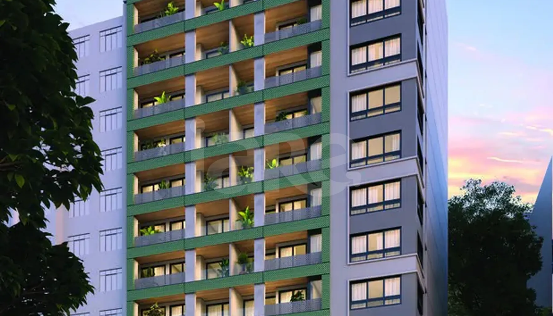 Oriá Residencial - Apartamento com 45,32 m², em Glória — foto 1