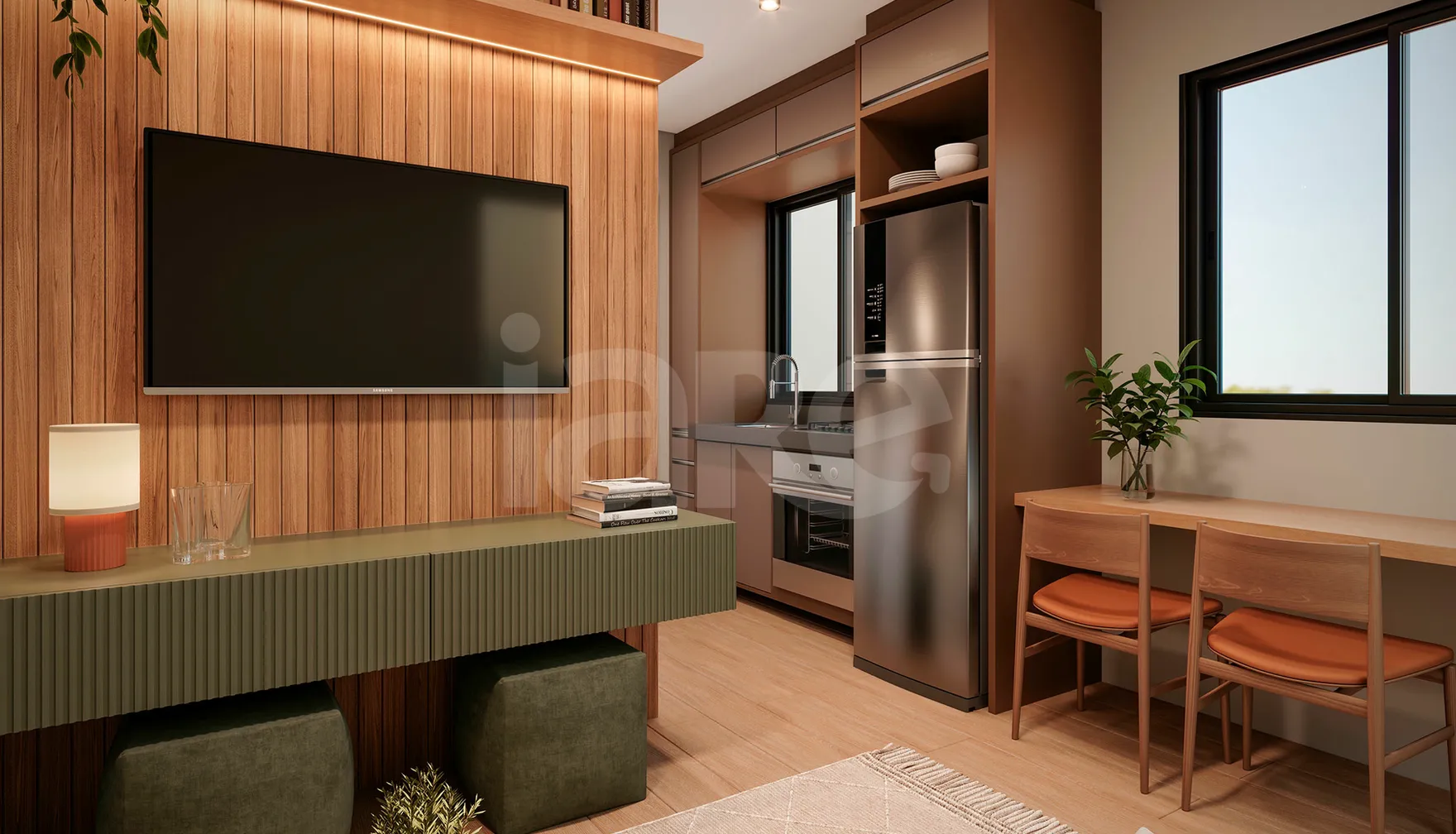 Maskan Perdizes - Apartamento com 24,08 m², em Perdizes — foto 2
