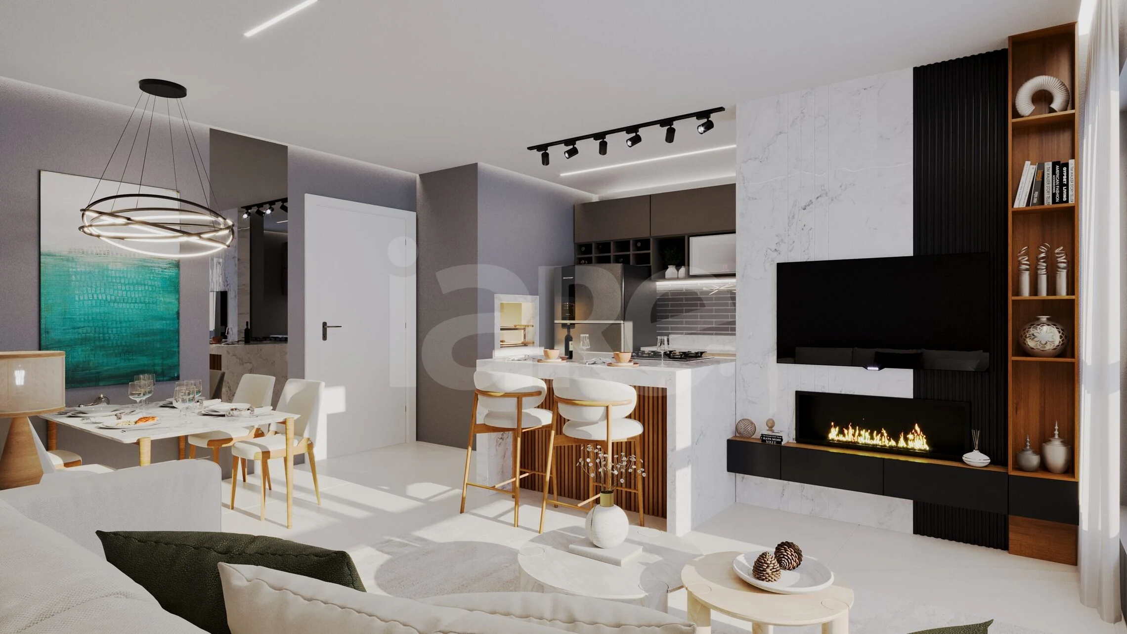 Jardim Haut - Apartamento com 79 m², em Jardim Botânico — foto 2