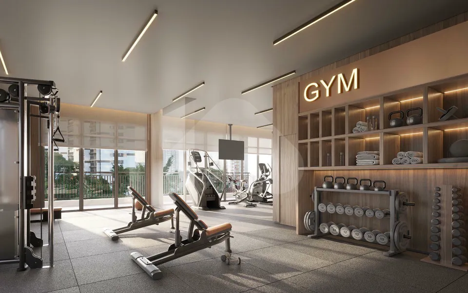 Alameda Tatuapé Condomínio Clube Residences - Apartamento com 83,63 m², em Vila Zilda — foto 4