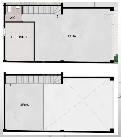 Planta — Loja 80,28 m²