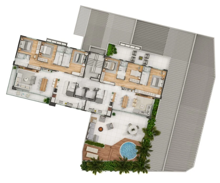 Planta — Pavimento 3