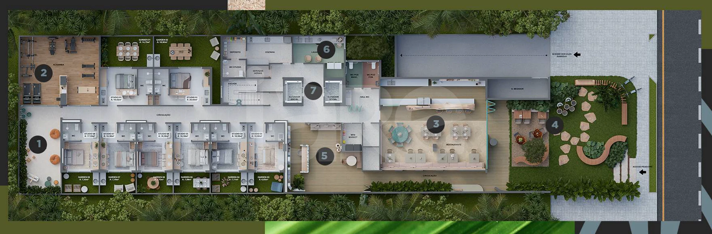 Planta — Pavimento térreo