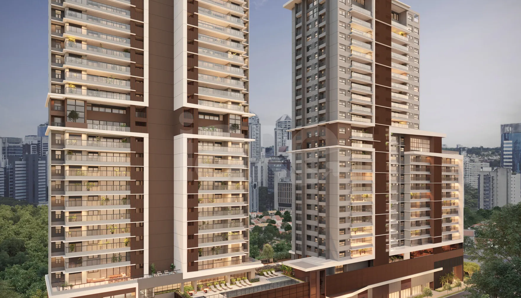 Infinity Brooklin - Apartamento com 143 m², em Brooklin Paulista — foto 1