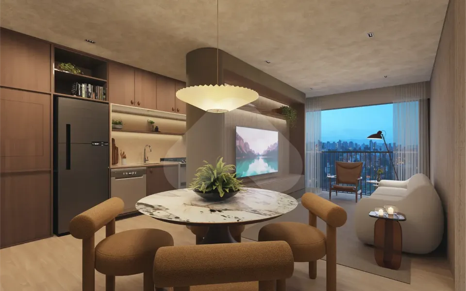 Metropolitan by Lindenberg - Studio com 22,85 m², em Chácara Santo Antônio — foto 2