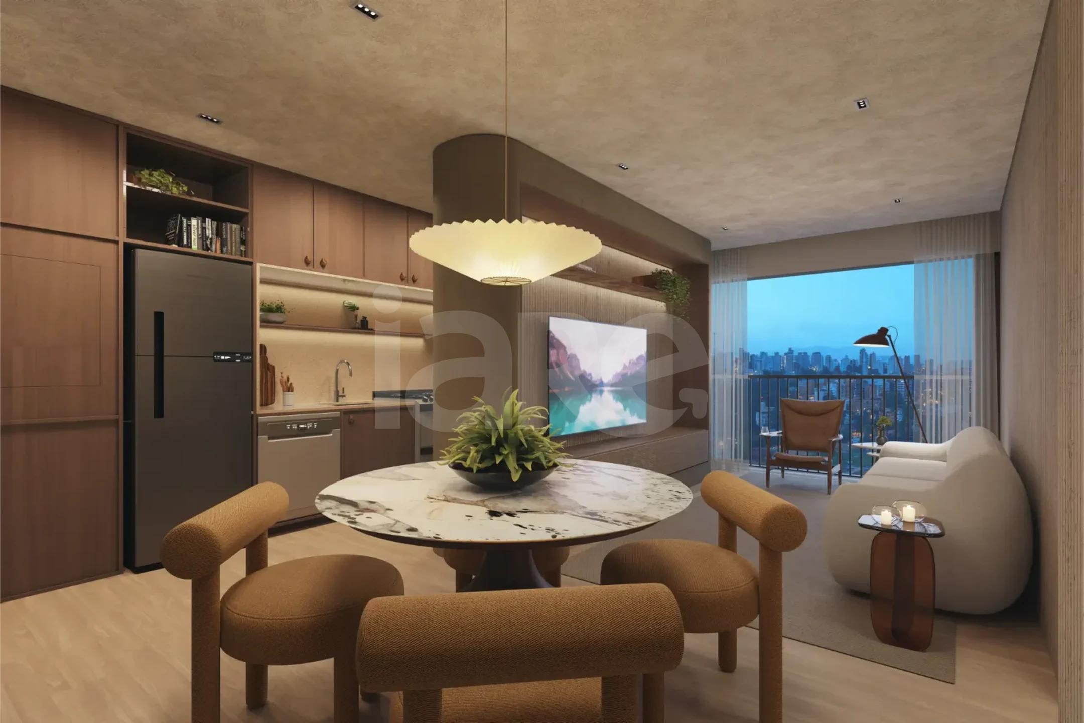 Metropolitan by Lindenberg - Apartamento com 31 m², em Chácara Santo Antônio — foto 2