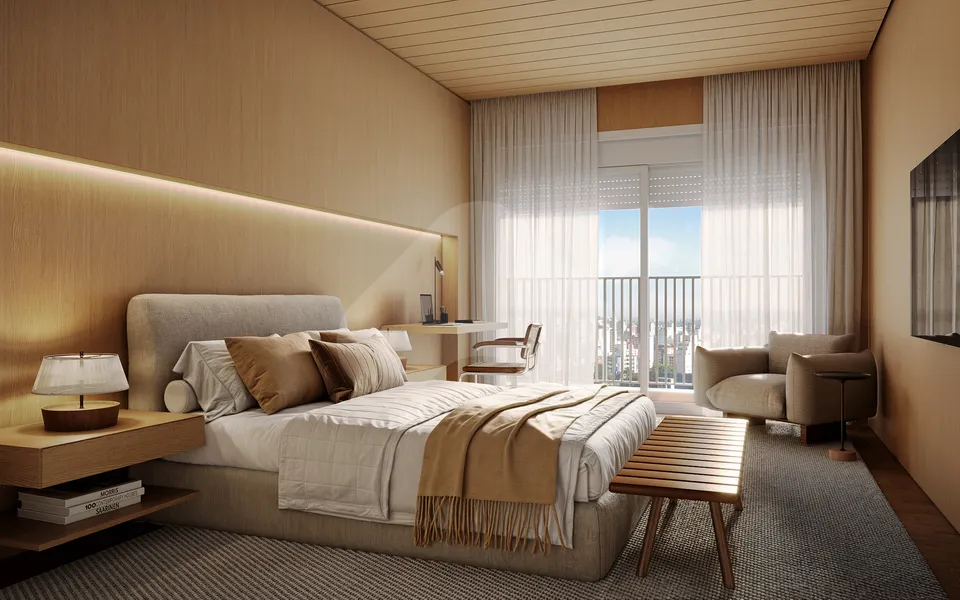 Panorama Skyline Ibirapuera - Apartamento com 248,45 m², em Moema — foto 4