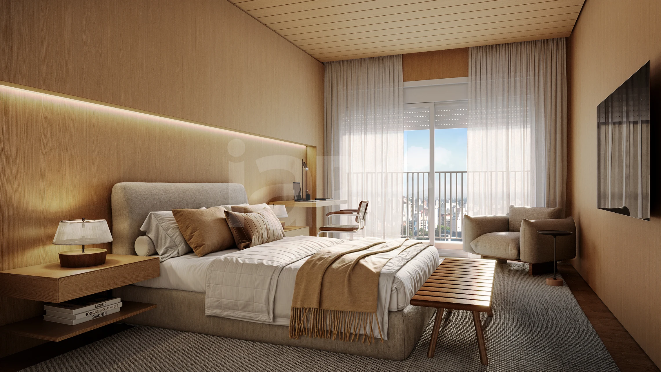 Panorama Skyline Ibirapuera - Apartamento com 248,45 m², em Moema — foto 4