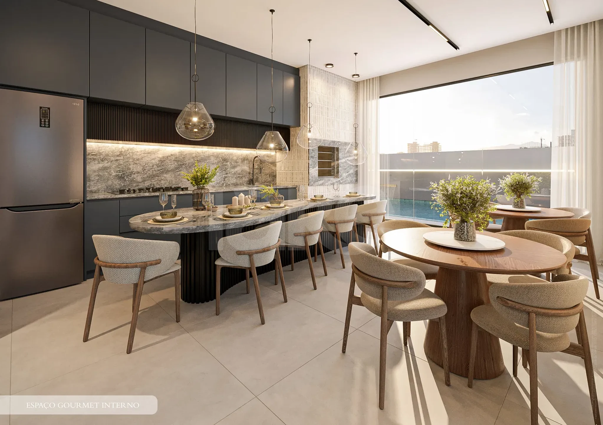 Ocean Coast - Apartamento com 80 m², em Perequê — foto 7