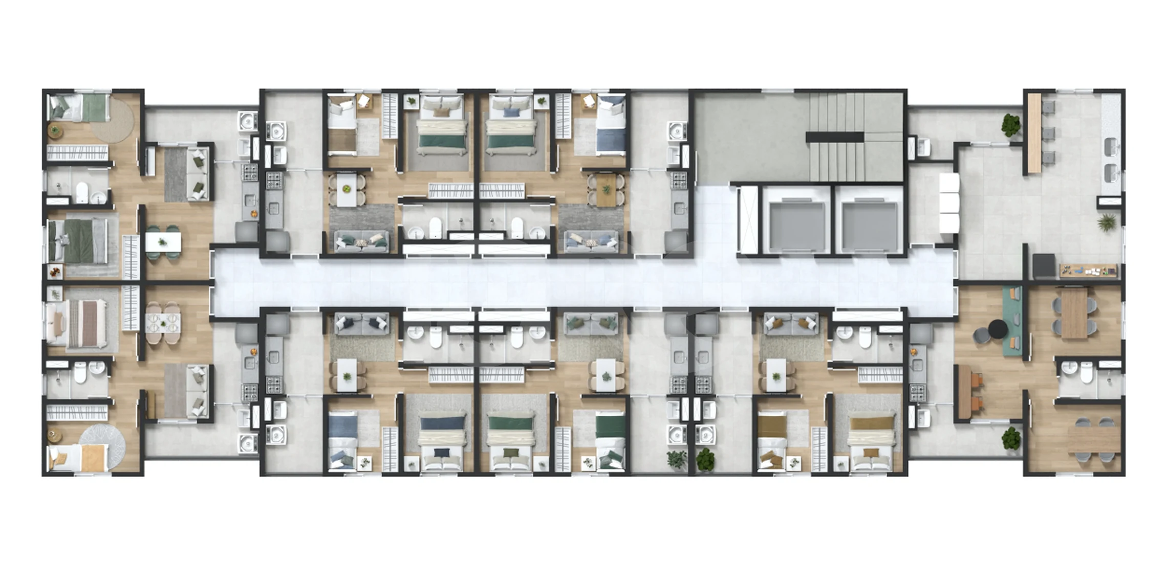 Planta — Pavimento 11