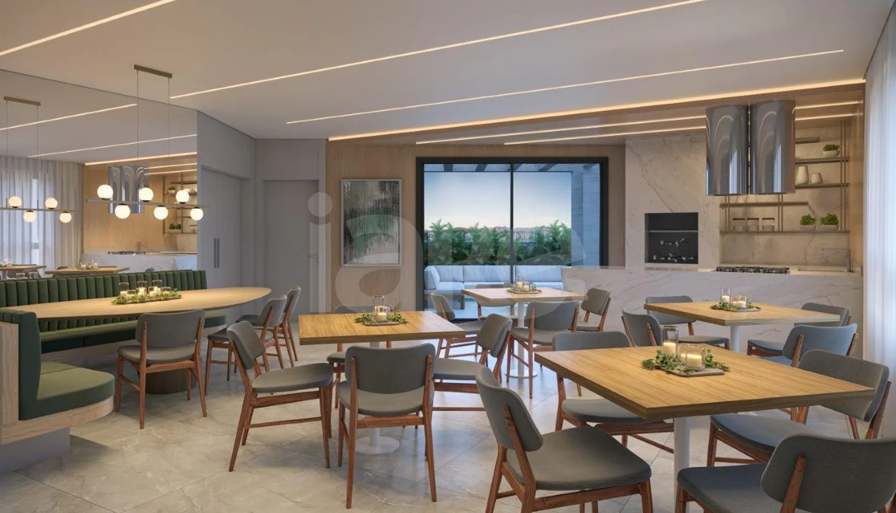 Guaraúna - Garden com 283 m², em Juvevê — foto 4
