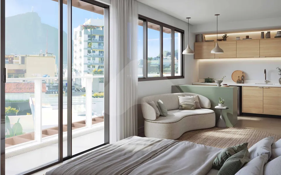 Be in Rio Barão da Torre - Studio com 34,79 m², em Ipanema — foto 14