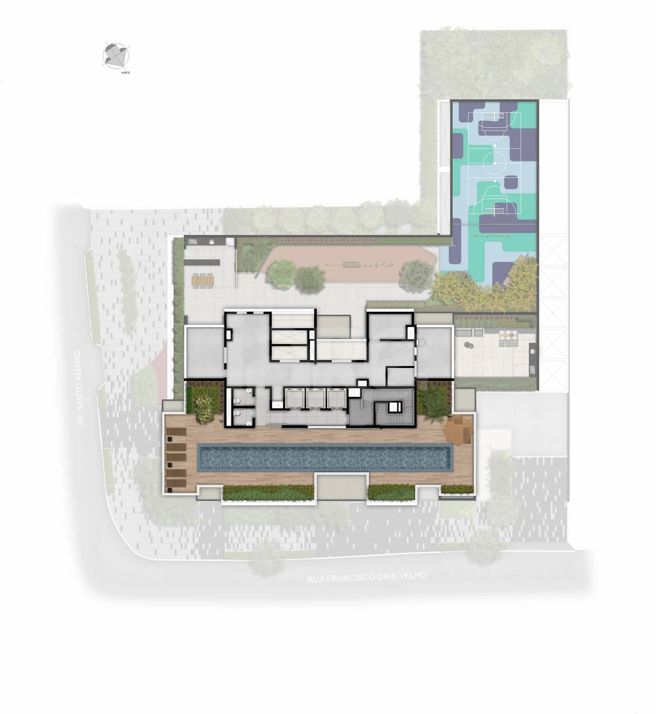 Planta — Pavimento rooftop