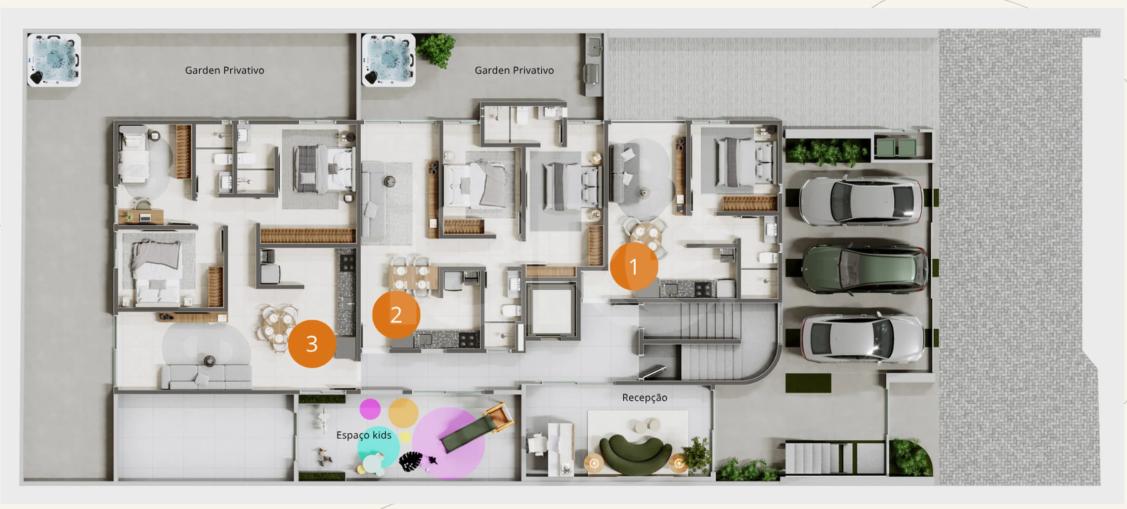 Planta — Pavimento térreo