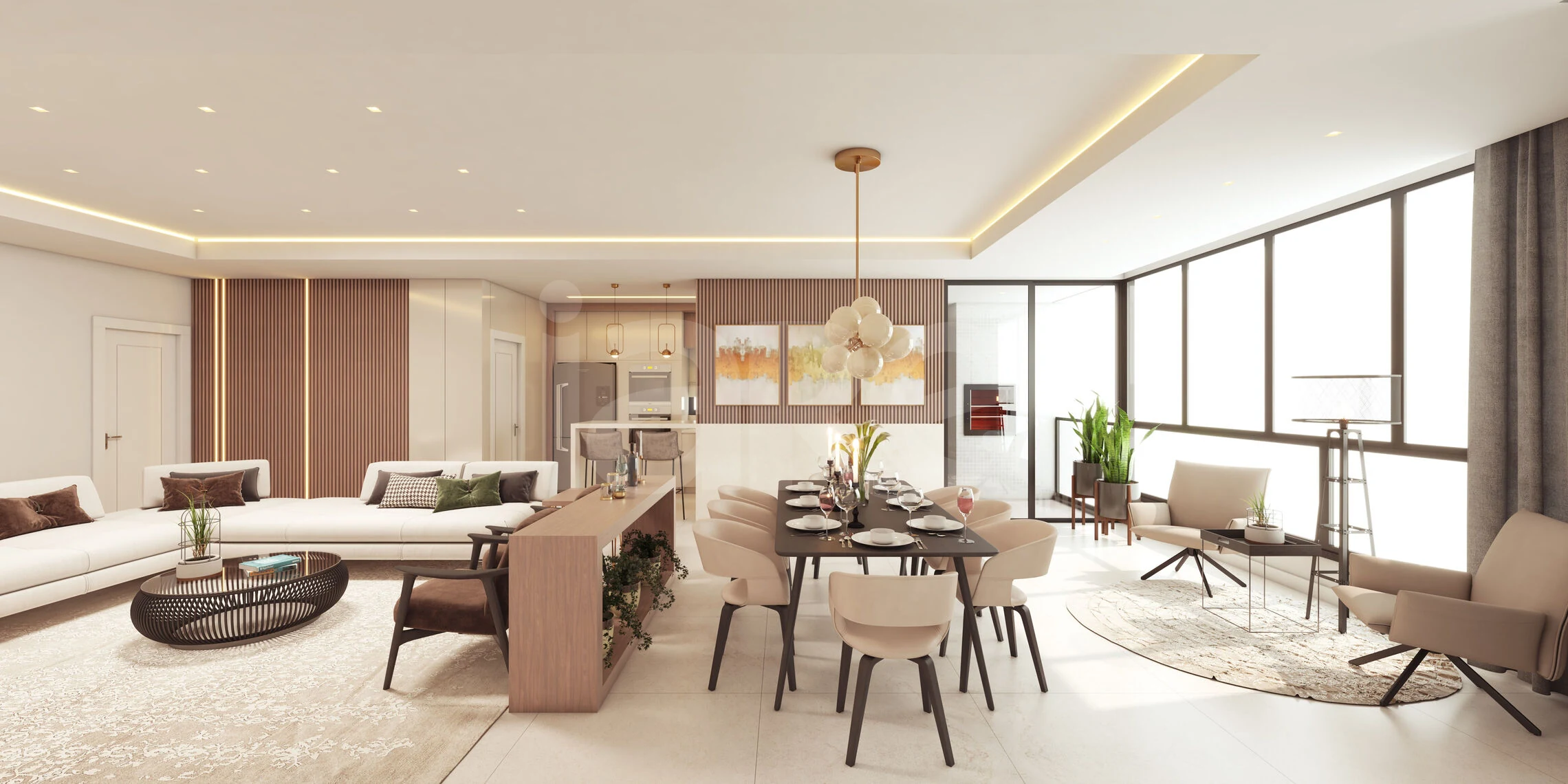 Essenza Residence - Apartamento com 172,18 m², em Centro — foto 2
