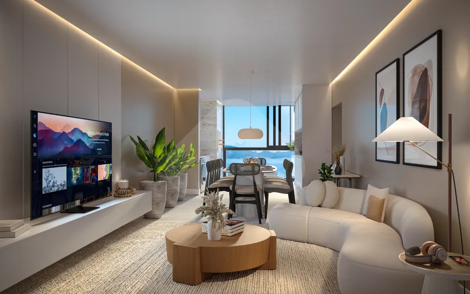 Summer Bay Home - Apartamento com 80,5 m², em Balneário Perequê — foto 23