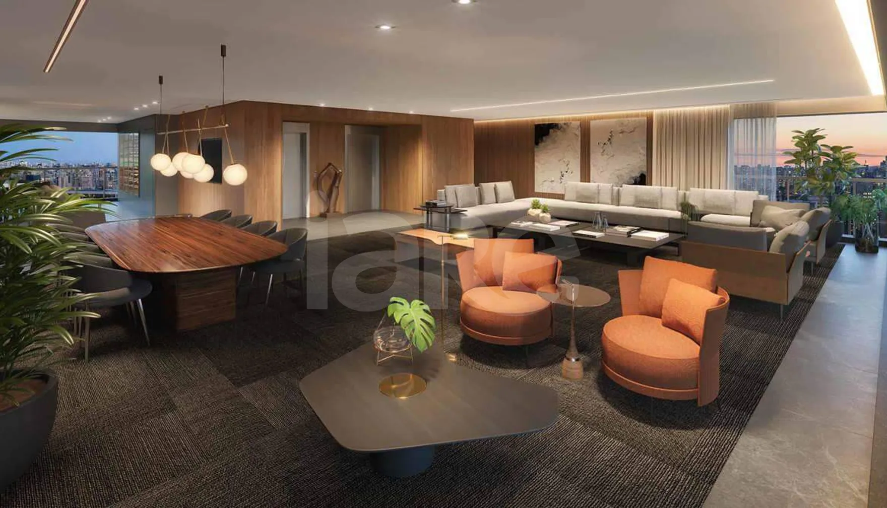 Parque Global - Regente e Semipine - Cobertura com 422 m², em Real Parque — foto 3