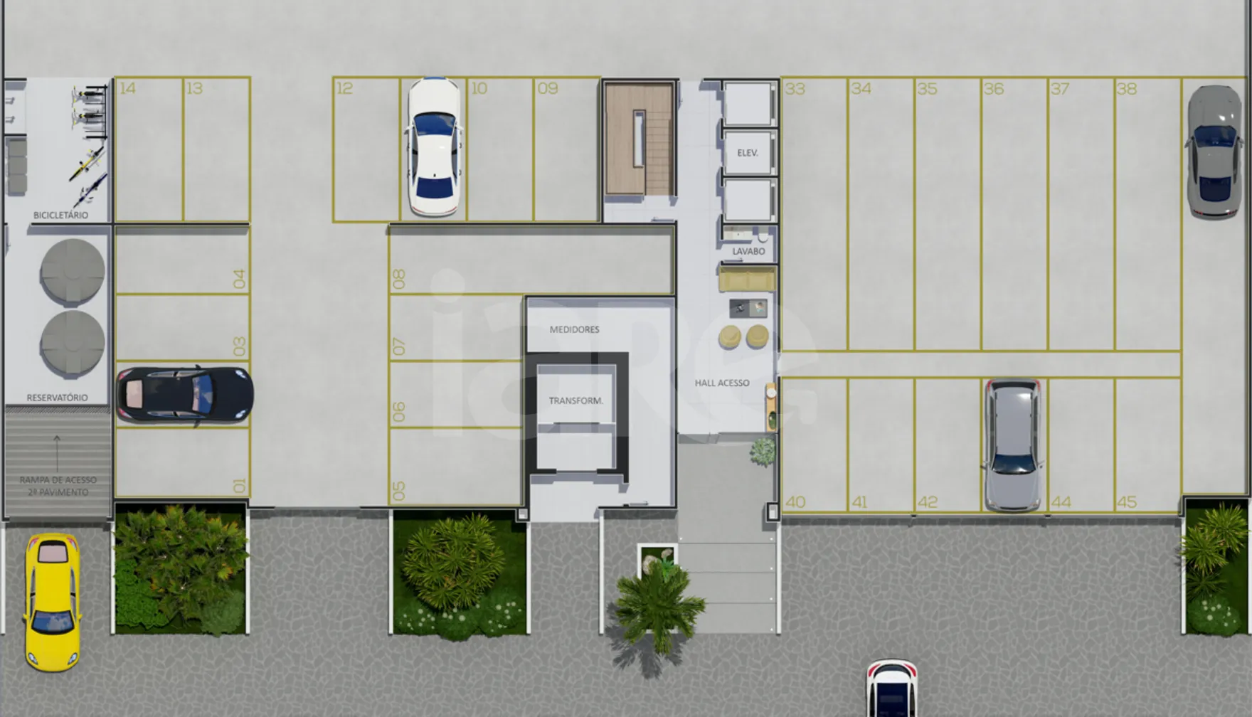 Planta — Pavimento térreo